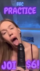 Bbc practice preparing for a 12-inch big black cock i think i m ready