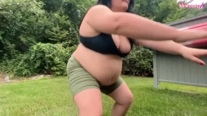 New video workout fail outdoor playtime your favorite hog attempting a
