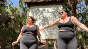 Laurenlushylush and i did the fattest and sweatiest workout ever in