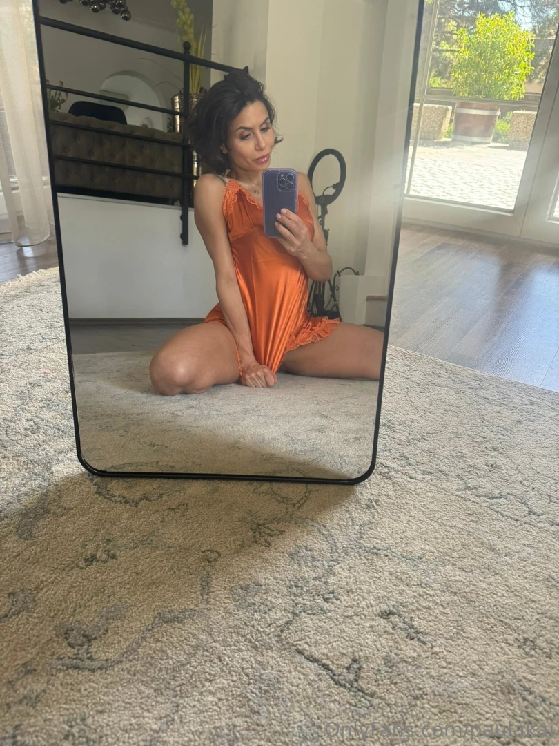 Orange silk feeling this so much 