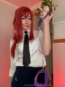 Gmorning pups catching up on messages in a little while enjoy makima part 4