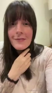 Your girl got bangs