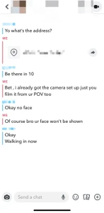 Didn t add the grindr messages in this cause it was basically just him part 1