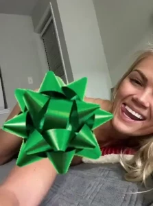 You ready for your christmas present i think i m gonna let you unwrap