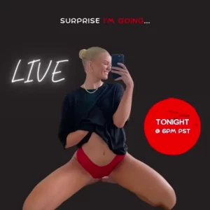 Told you today was going to be eventful going live tonight 6pm pst
