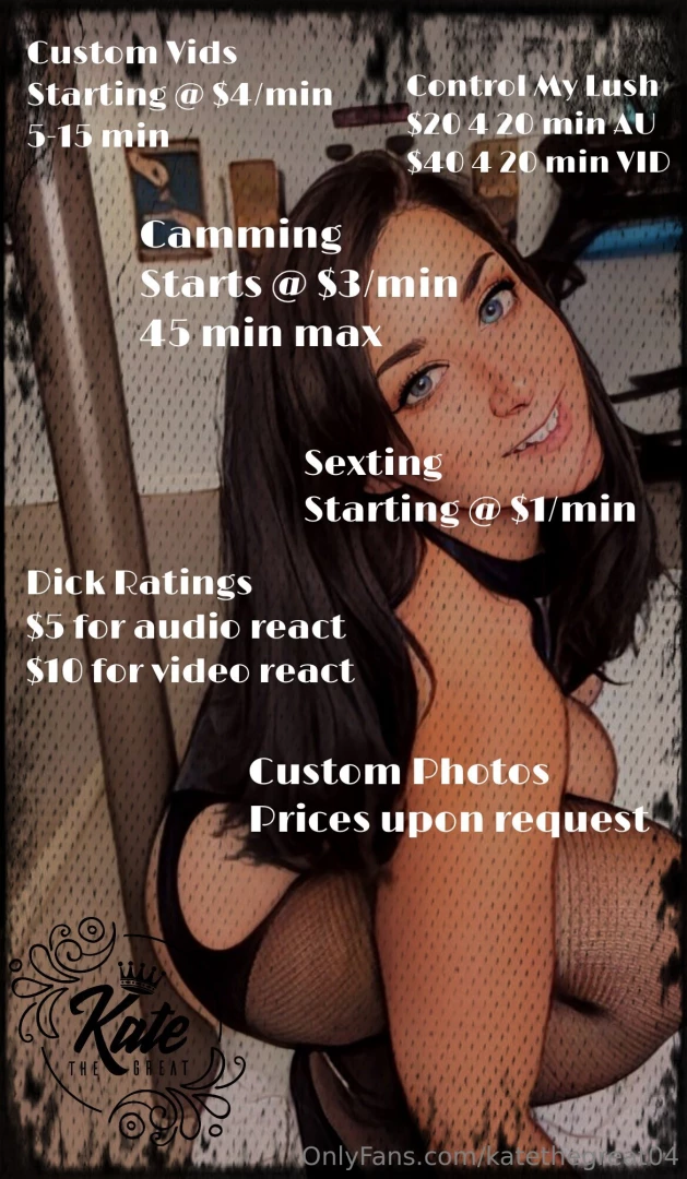 Back in business loves inquire at your leisure 