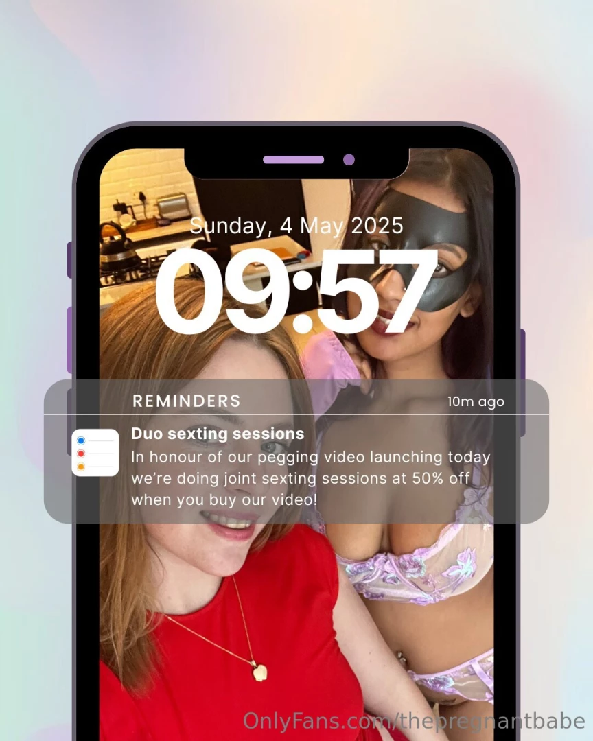 Take note we are doing joint sexting sessions at 50 off when you buy 