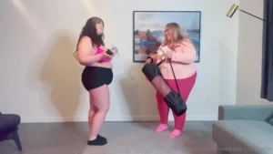 New video releasing on curvage today bellas first workout in 10 years