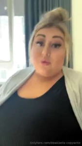 Big big girl in a big big world happy salacious sunday