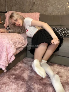 Saturdays are for short skirts and long socks and maybe a little fun i