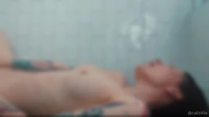 Yes i am small enough to lay down in my shower but it s also big