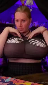 It s october 1st so it s time for spooky boobs