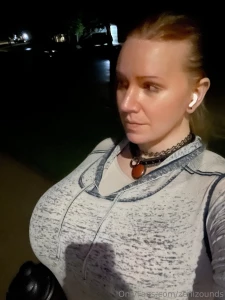 Welcome to today s random topless neighborhood walk lol part 5