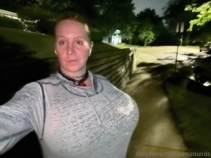 Welcome to today s random topless neighborhood walk lol part 3