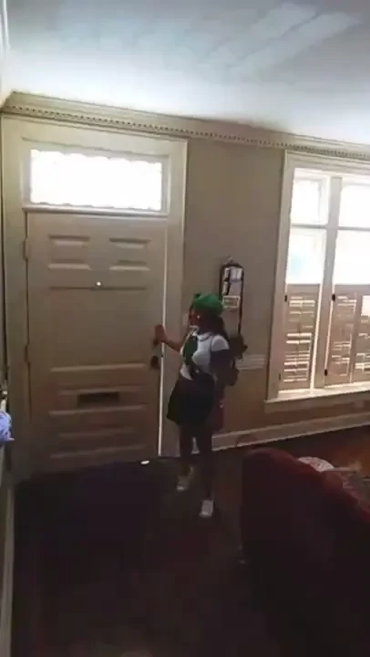 You got an alert on your phone that your security camera picked up 