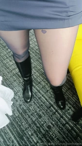 You keep asking for the boots reveal well there you go some beautiful