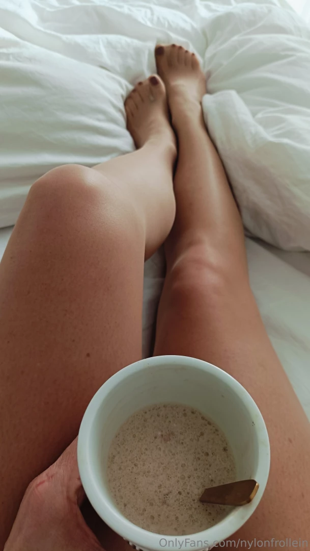 Let s make it a chill sunday and stay in bed ok first up is a cup of part 3 
