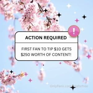 Tip now and get 250 worth of content sent directly to your dms