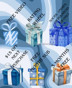 Game alert tip here after choosing your present s for your rewards