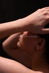 4k pov intimate detail shots of what you see taking a shower with me