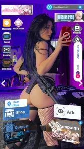 I keep that thang on me chat