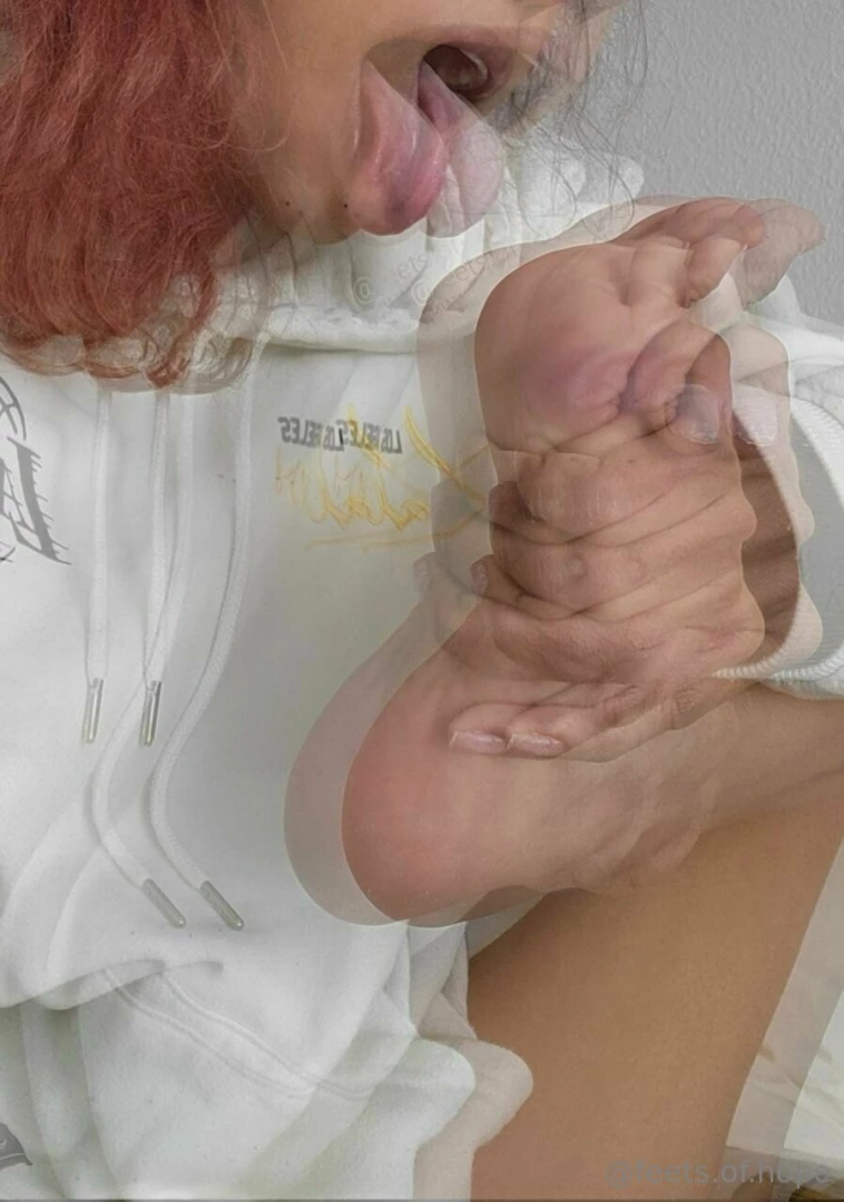 Have you ever seen a girl that licks her own feet 