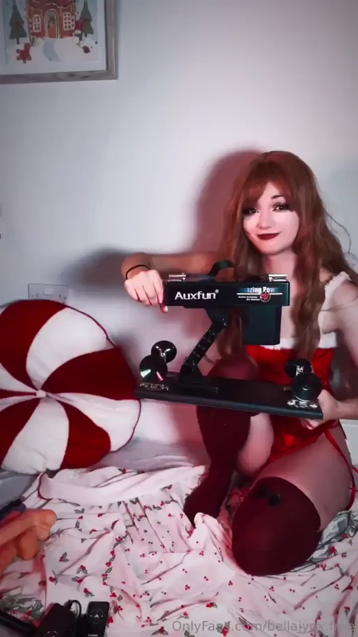 Did you hear what santa brought me it s a fuck machine full video on 