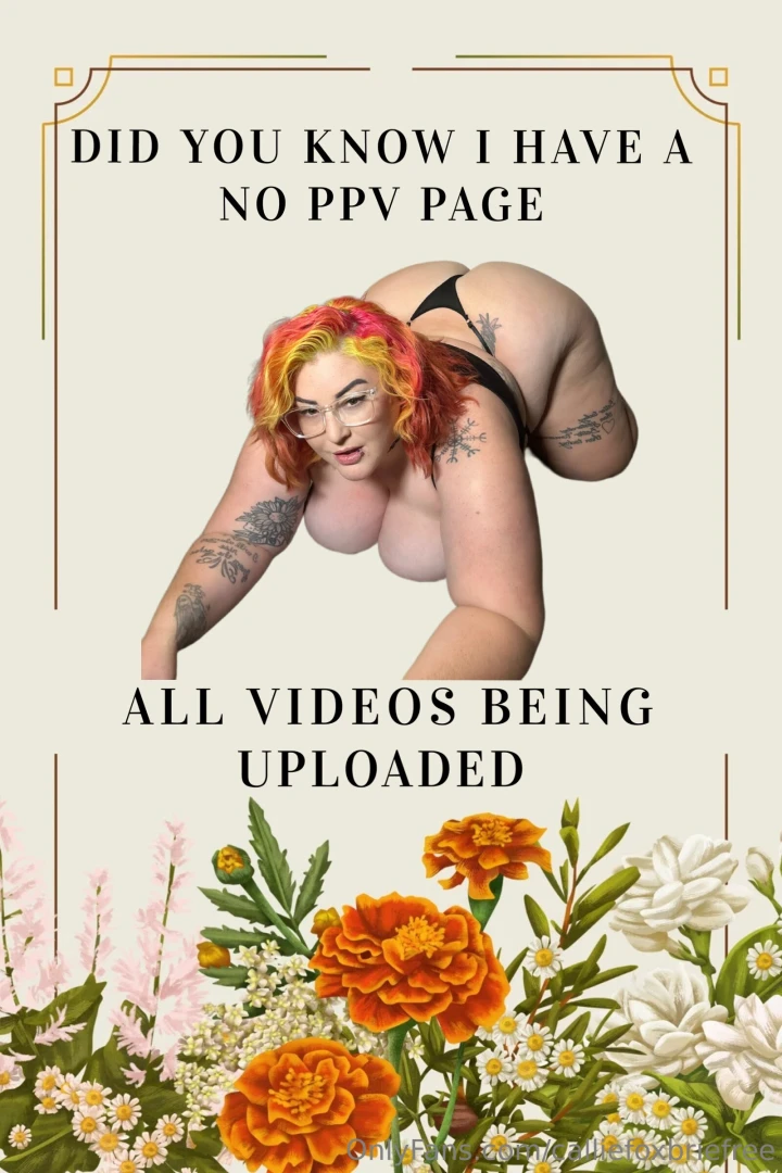 All off my videos for only a sub price calliefoxbrienoppv 