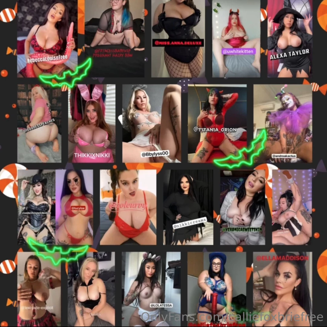 Happy hoe-lloeen it s time for a costume party with 21 sluts we will 