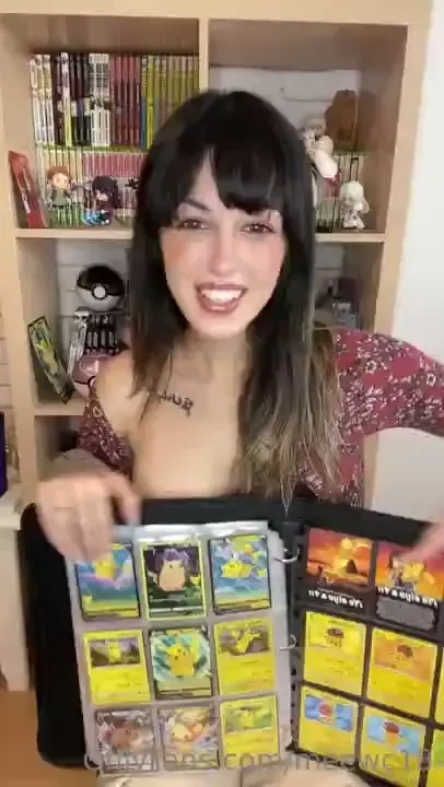 My collection of pok mon cards game did you see something that caught 