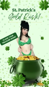 St patrick s gold rush i ve sent something tempting your way check