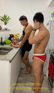 Cooking a big cock for my friend onlyfans com nastaciovip
