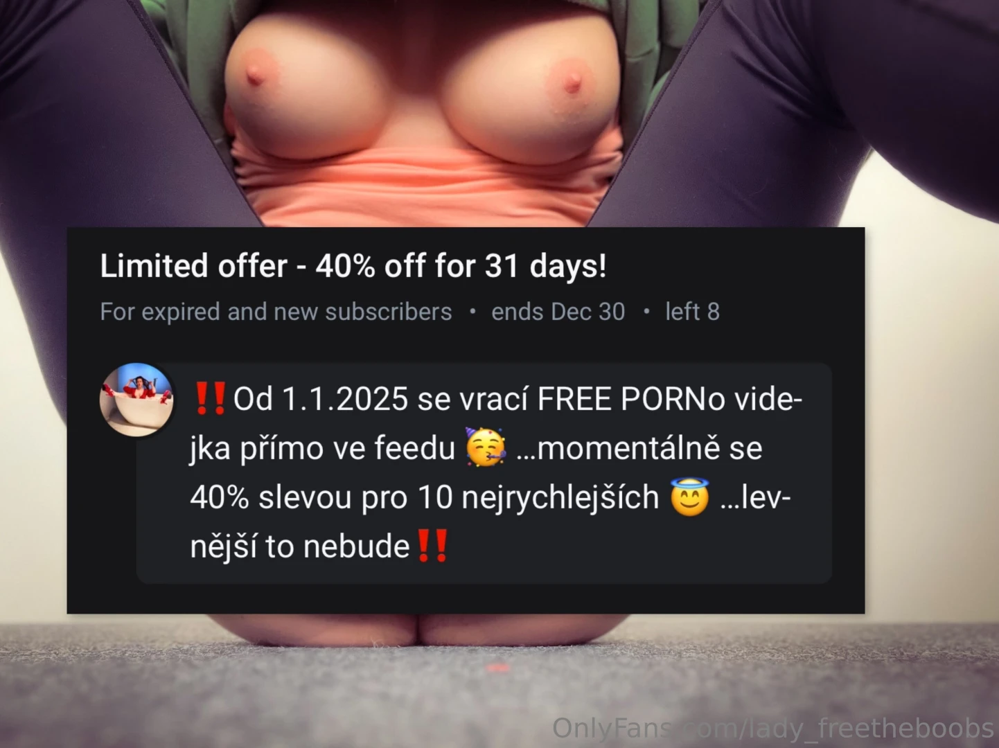 Zat m je to tajemstv ale od 1 1 2025 se na m j vip profil 