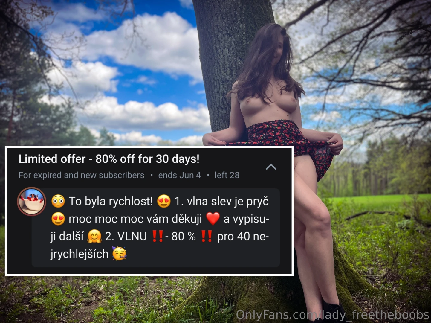 Nestihli jste 1 vlnu slev na m j vip profil tak tady je druh - 80 pro 