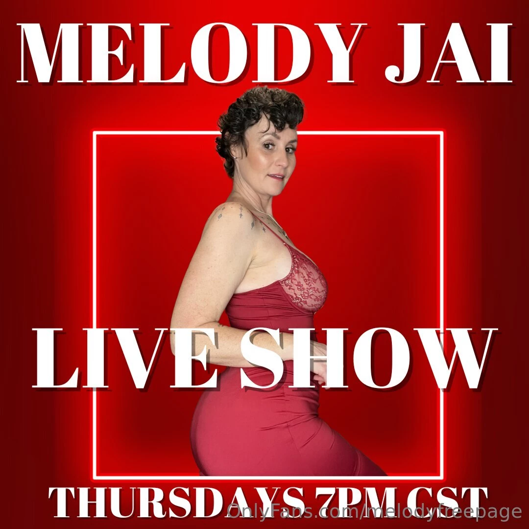 Live shows are back only on my vip page vipmelodyjai catch me tomorrow 
