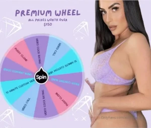 Yasmines wheel tip 10 for one spin tip 15 for two spins