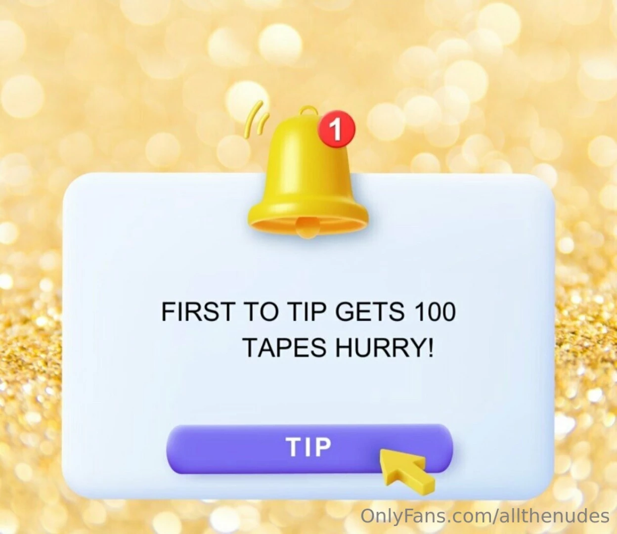 Gold offer tip 30 for 100 vids in your dms 