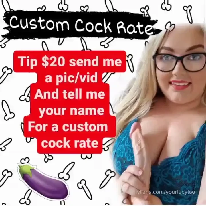 Tip me 20 send me a pic vid and tell me your name for a custom cock 