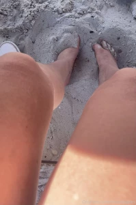 Spending the day at the beach