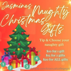 Are you up for some naughty gifts all you have to do is tip for the
