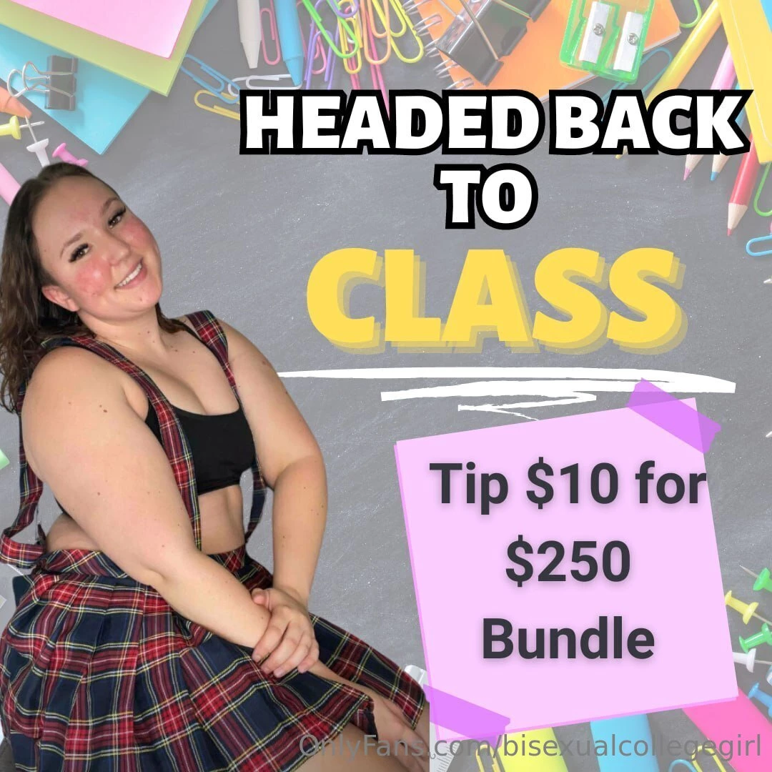 Headed back to class next week daddy will help me with my books i will 