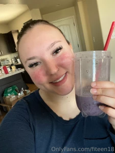 Needing a smoothie to make it thru the day