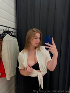 We re together in a closed dressing room i start to take off my