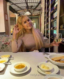 I want you as my dinner