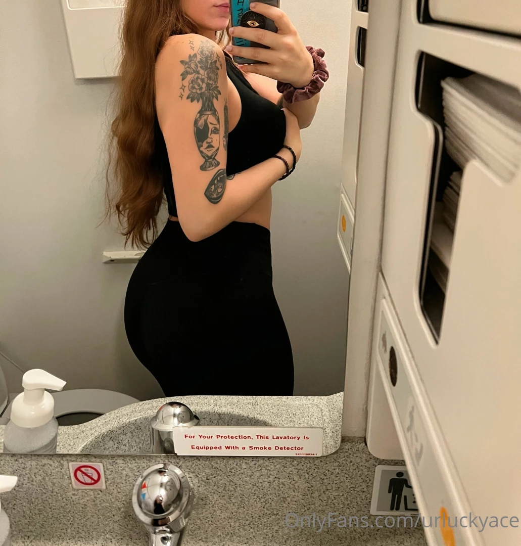 Mile high club i m topless for you and just in a cute red thong at the 