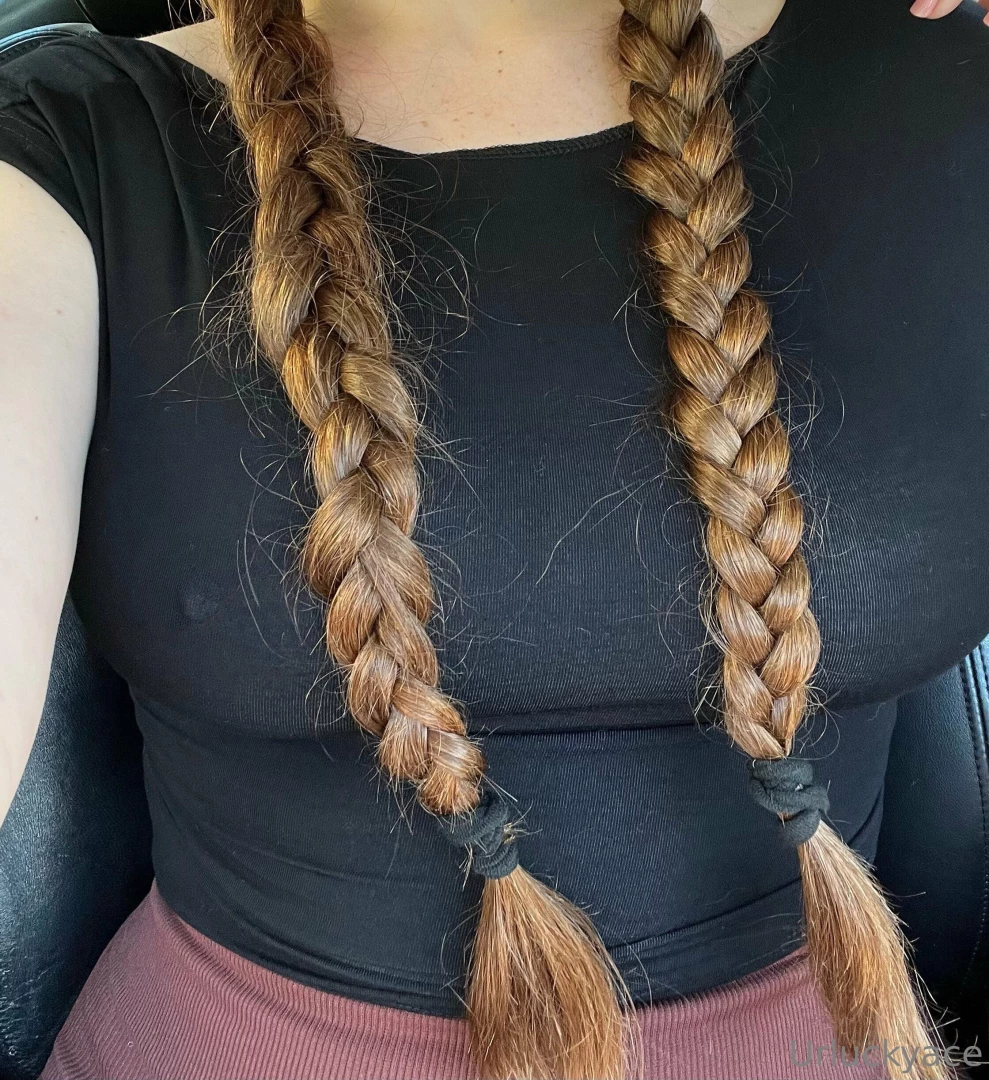 Would you grab onto these braids hope you wouldn t mind me going part 1 