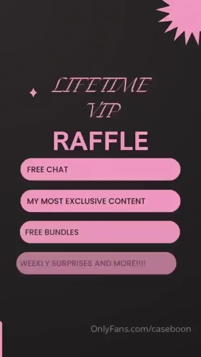 Vip raffle i m giving away 10 lifetime vip memberships how toenter 5 1 