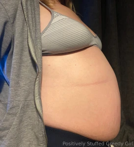 Getting fat for february- end of day 9 one huge food stuffed belly you part 1