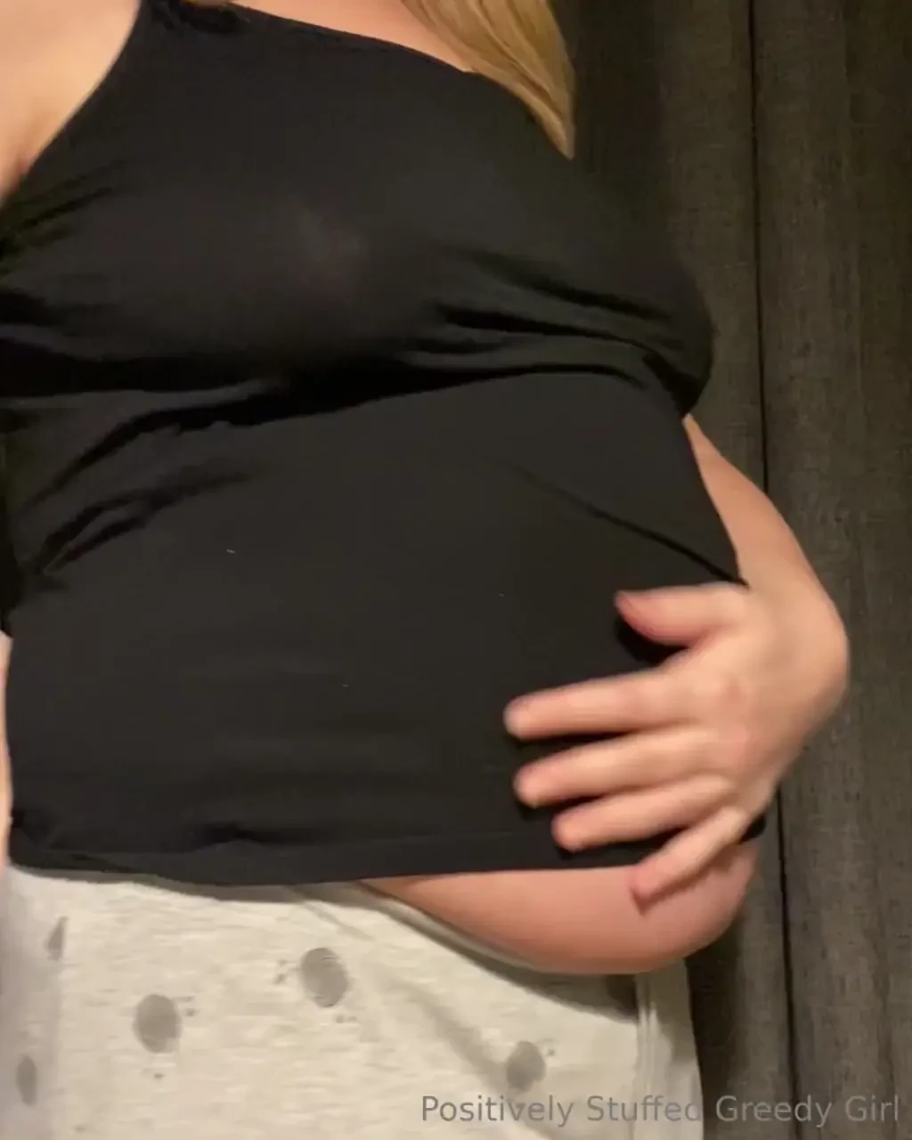 Greeting fat for february - day 14 - stuffed a plate of treats into my 