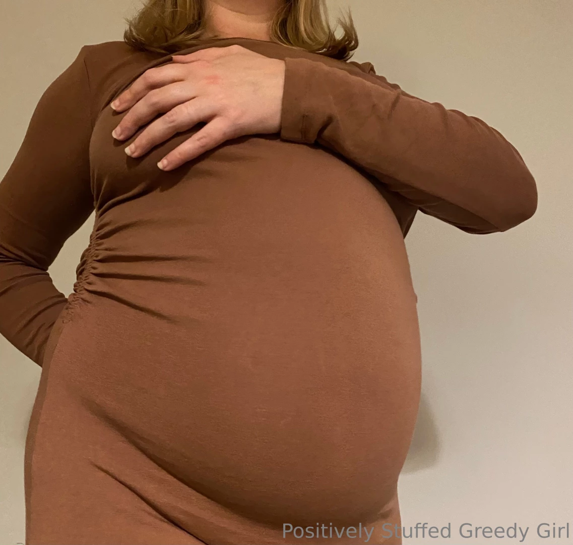 Not worn this dress in a while feels great against my belly it may part 2 